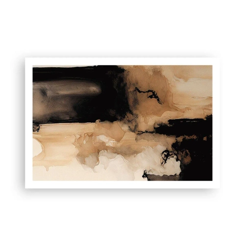 Plakat - En spændende abstraktion - 91x61 cm