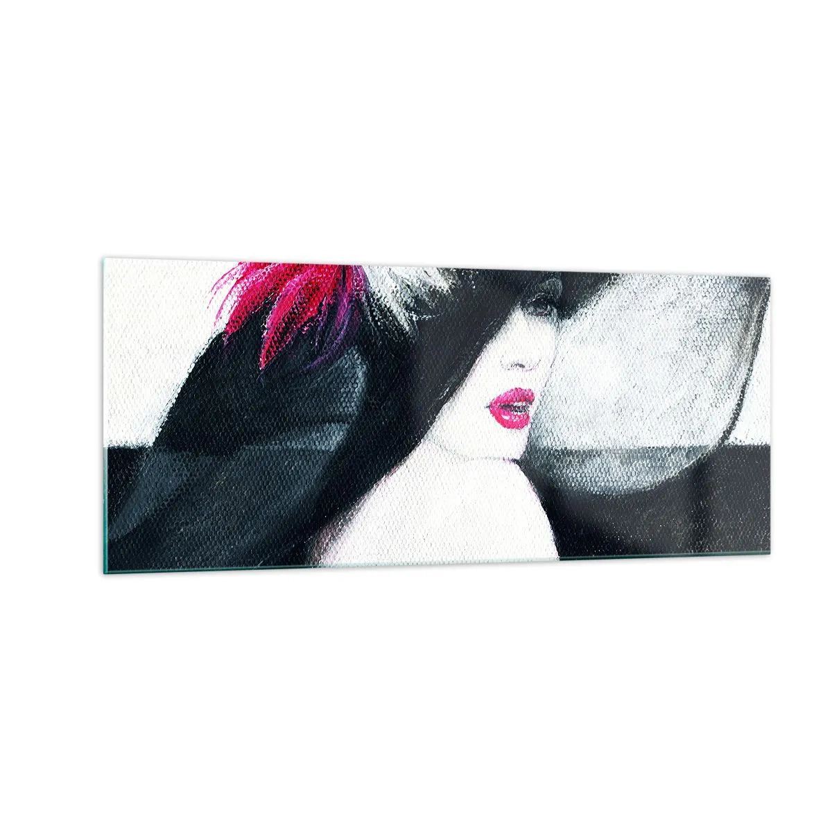 Billede på glas - Altid et mysterium - 100x40 cm