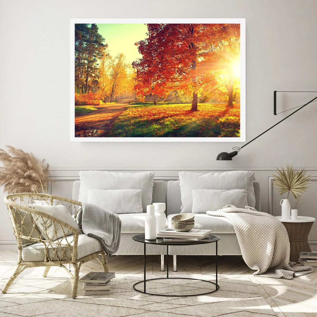 Plakat - Rød er smuk - 91x61 cm