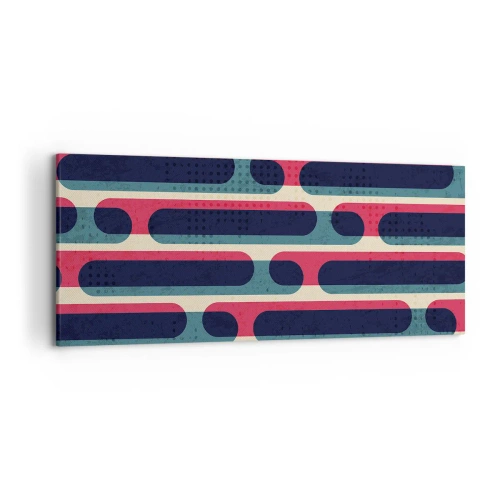 Lærredstryk - Billede på lærred - Indad og fremad - 120x50 cm