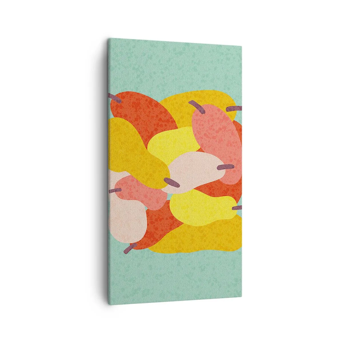 Lærredstryk - Billede på lærred - Smag på sommersolen - 45x80 cm