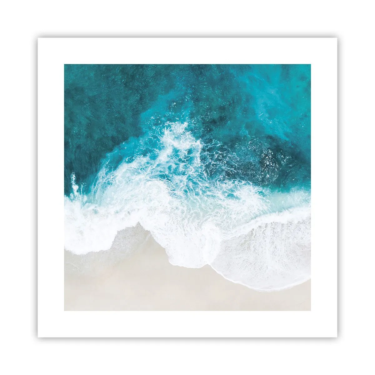 Plakat - Naturlig kærtegn - 40x40 cm