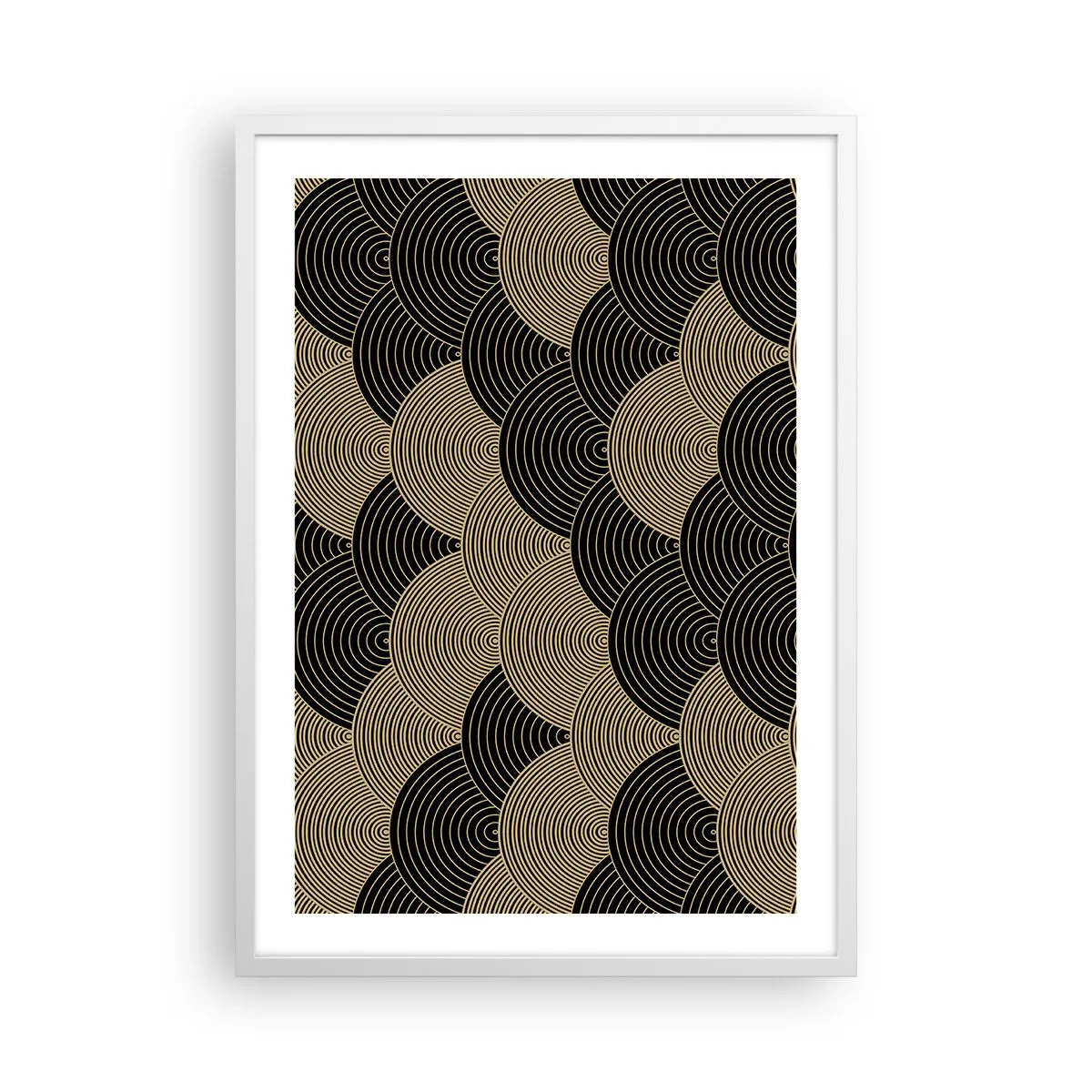 Plakat i hvid ramme - Enhed i mangfoldighed - 50x70 cm