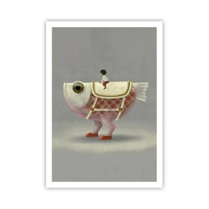 Plakat - Rybonski rytter - 70x100 cm