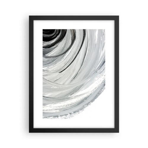Plakat i sort ramme - Orbital komposition - 30x40 cm