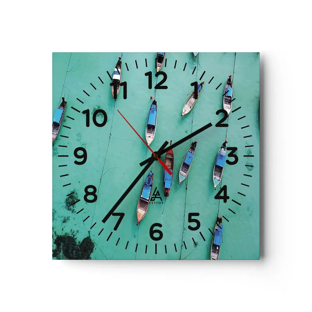 Vægur, Uret - I glædelig forventning - 40x40 cm