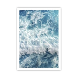 Plakat - Glædeligt og i spring - 70x100 cm