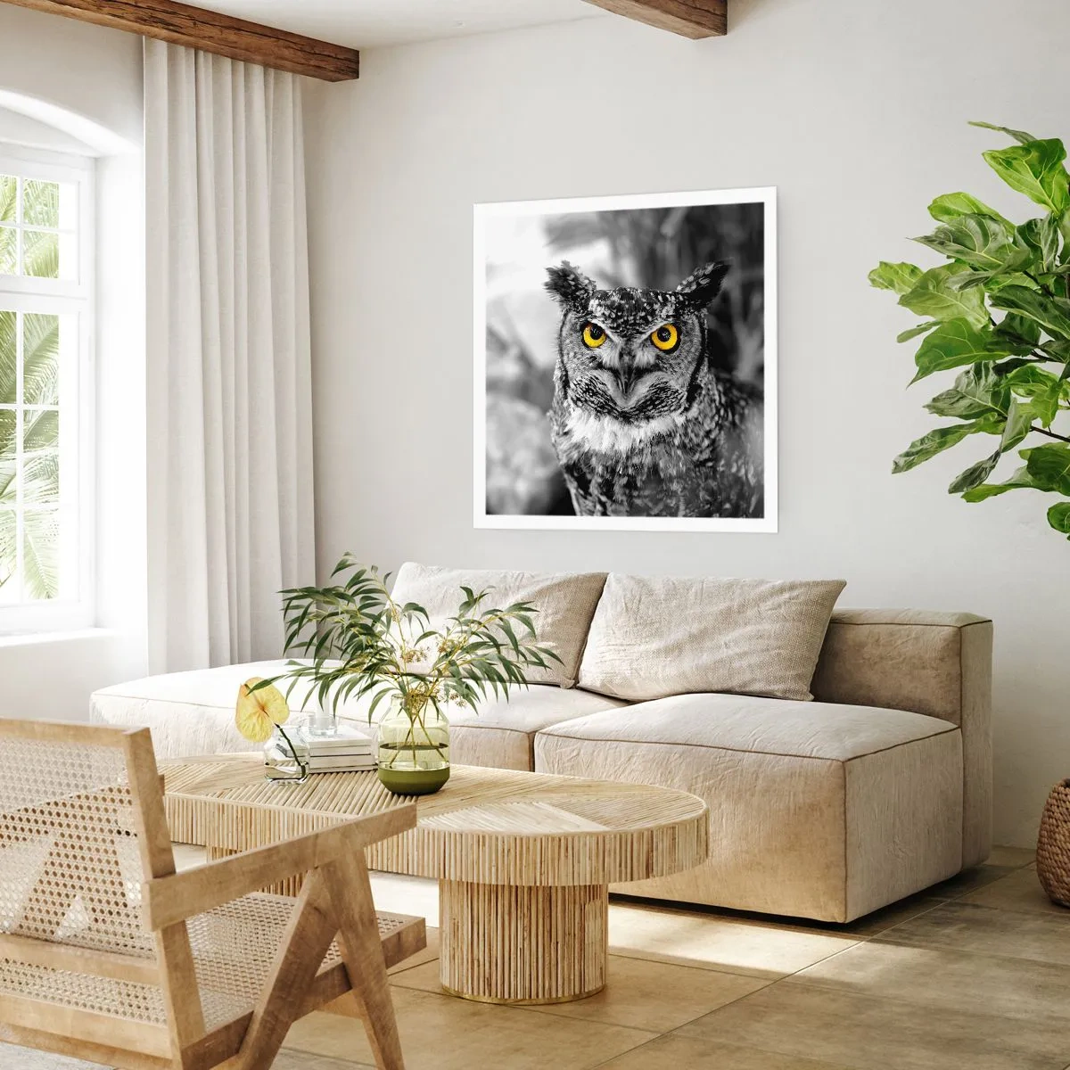 Plakat - Intet kan skjules - 50x50 cm
