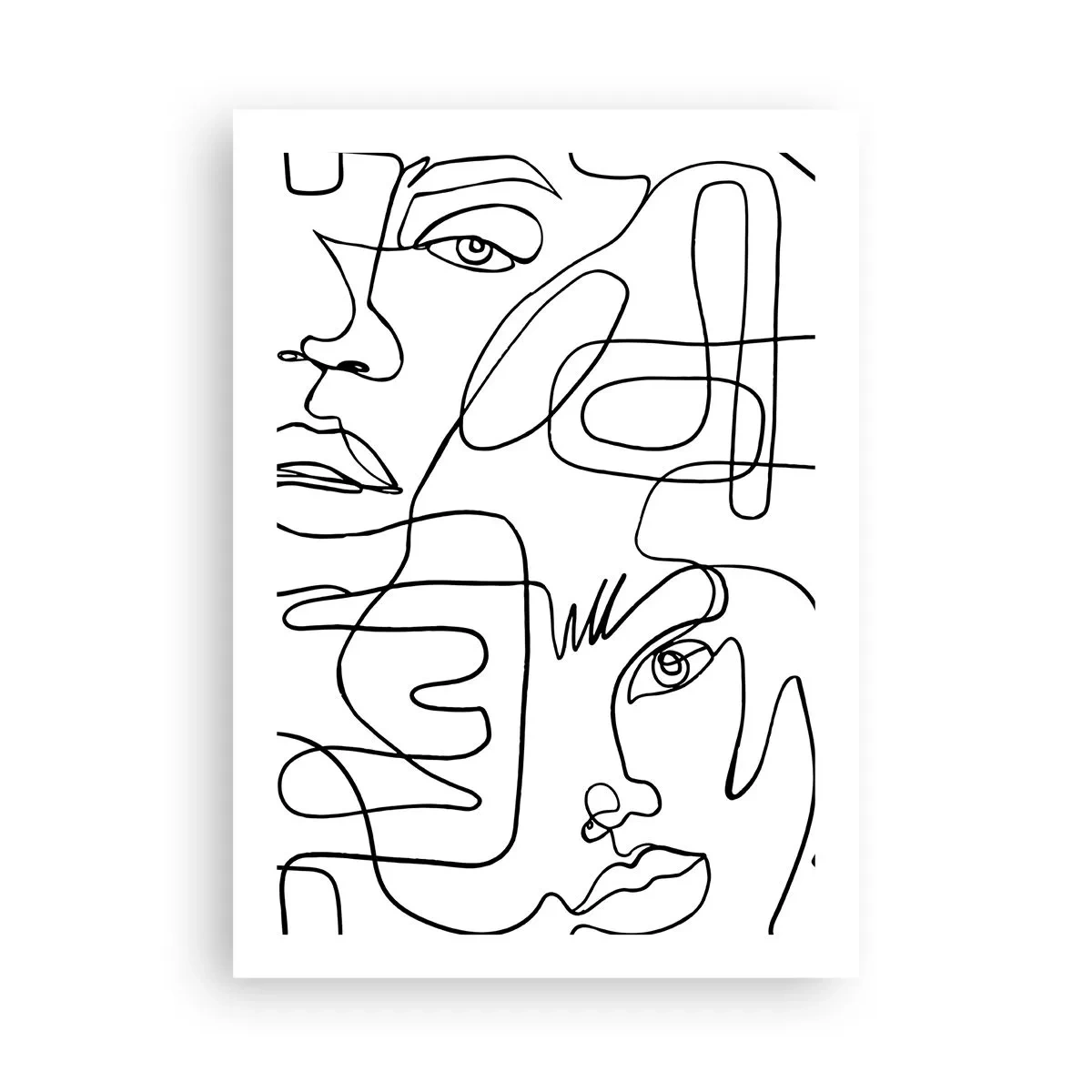 Plakat - I sammenfiltrede følelser - 50x70 cm