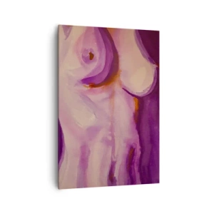 Lærredstryk - Billede på lærred - En ode til kvindelighed - 70x100 cm
