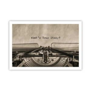 Plakat - Fortæl mig - 91x61 cm