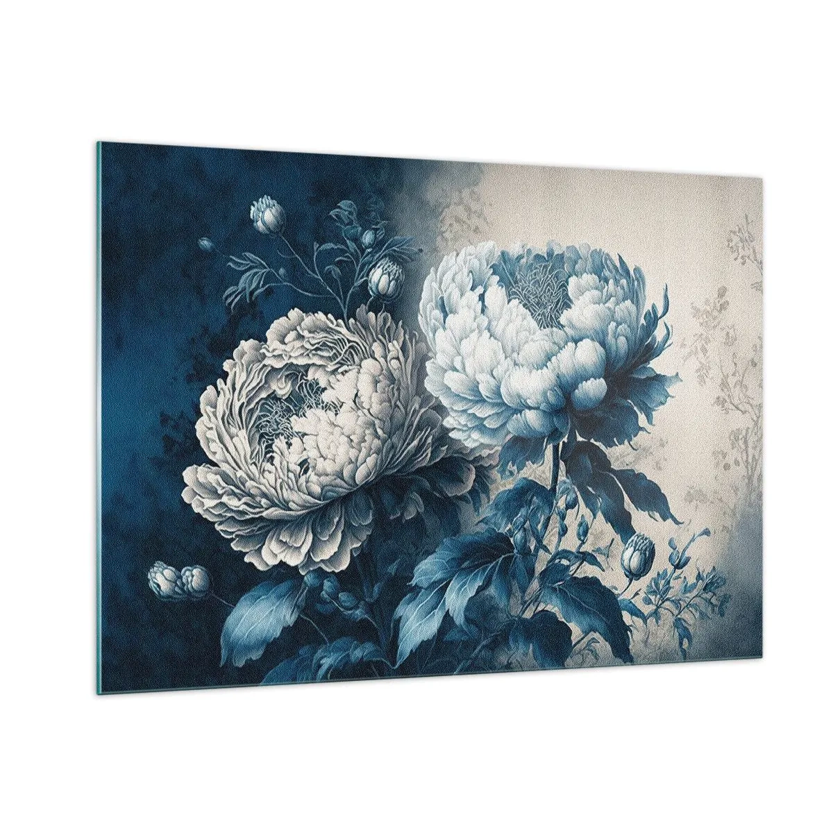 Billede på glas - Et godt matchet par - 100x70 cm