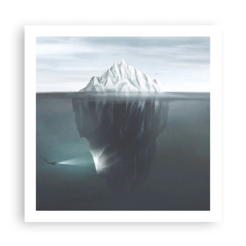 Plakat - Undervands-mysterium - 60x60 cm