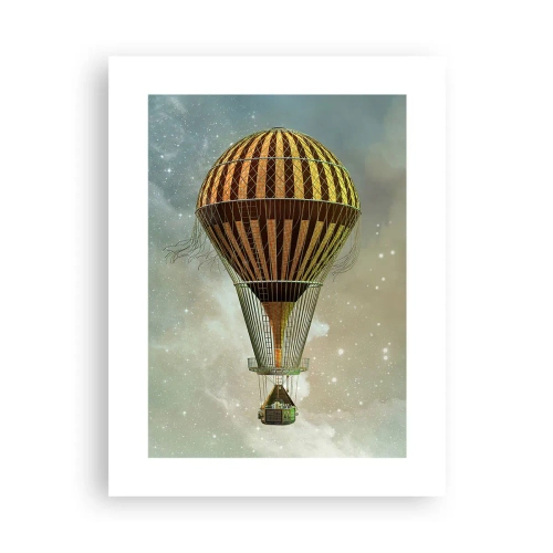 Plakat - Banebrydende flyvninger - 30x40 cm