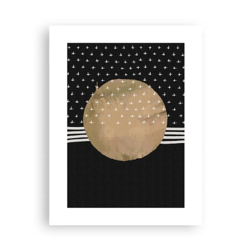 Plakat - Komposition: galaksens flag - 30x40 cm