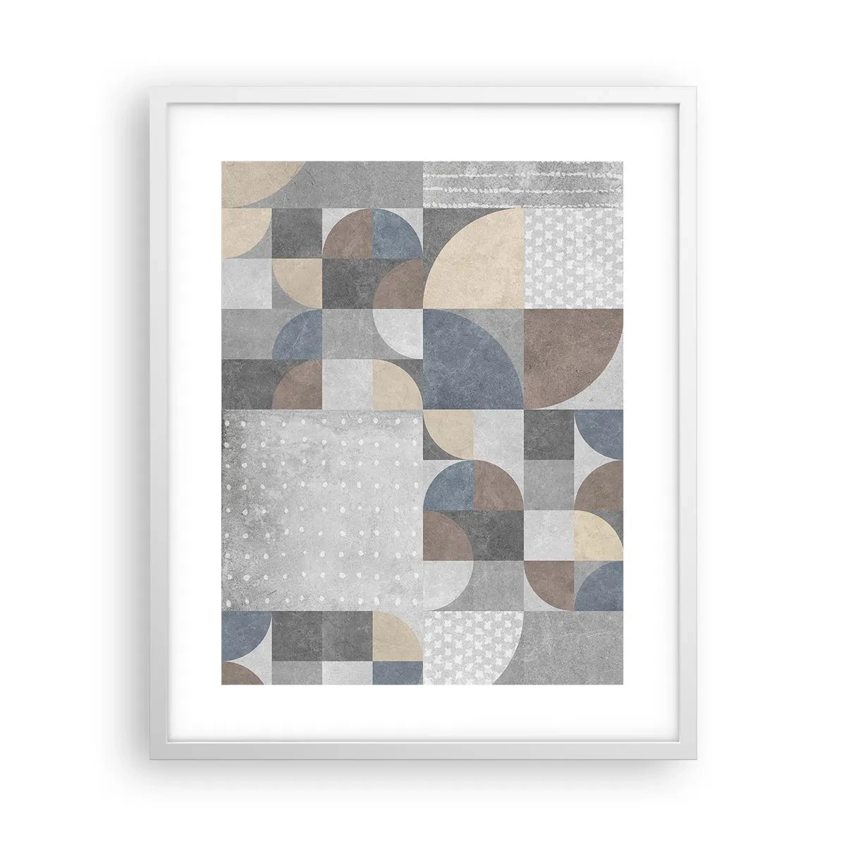 Plakat i hvid ramme - Keramisk fantasi - 40x50 cm