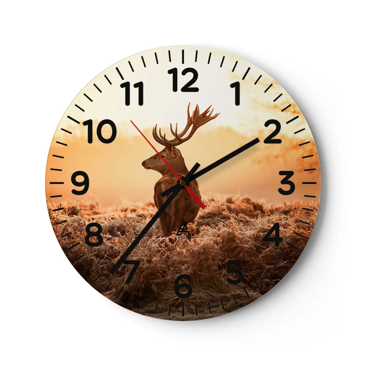 Vægur, Uret - Herre på godset - 40x40 cm