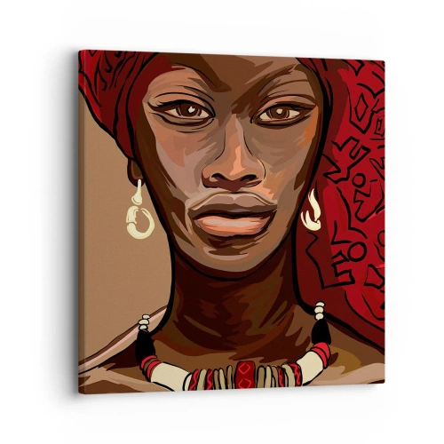 Lærredstryk - Billede på lærred - Ibenholt Venus - 30x30 cm
