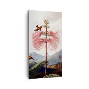 Lærredstryk - Billede på lærred - I et tropisk paradis - 65x120 cm