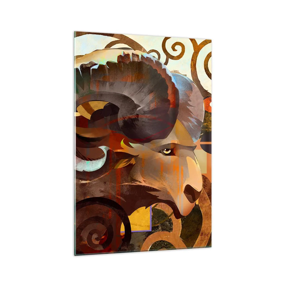 Billede på glas - Magier - religioner - ritualer - 70x100 cm