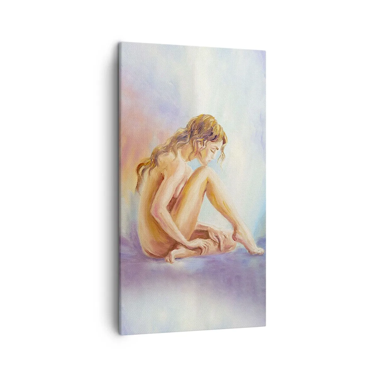 Lærredstryk - Billede på lærred - Ungdomens handling - 45x80 cm