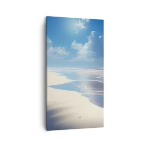 Lærredstryk - Billede på lærred - Ferie i paradis - 45x80 cm