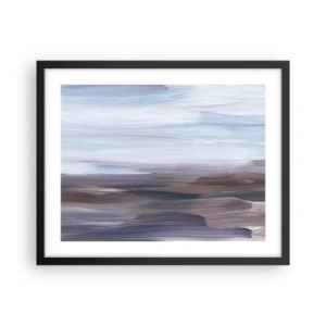 Plakat i sort ramme - Elementer: vand - 50x40 cm