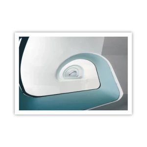 Plakat - Til bunden af det blå - 100x70 cm