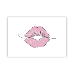 Plakat - Klar til at kysse? - 91x61 cm