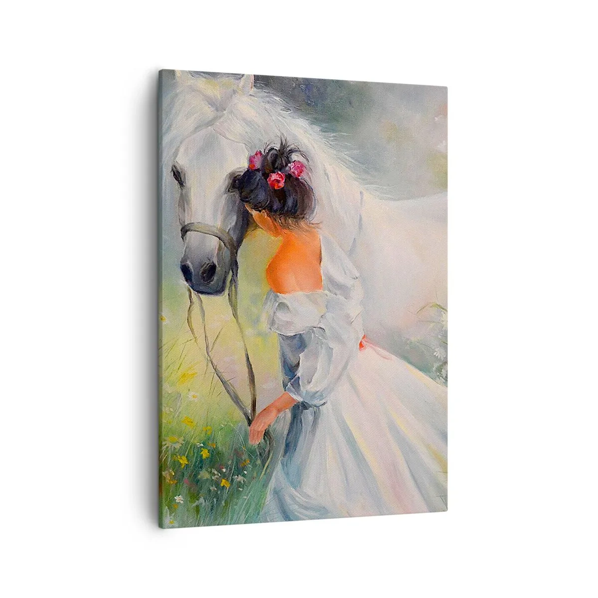 Lærredstryk - Billede på lærred - Som fra en smuk drøm - 50x70 cm