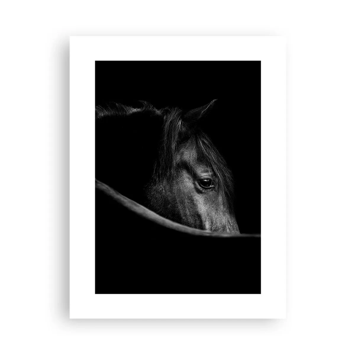 Plakat - Sort prins - 30x40 cm