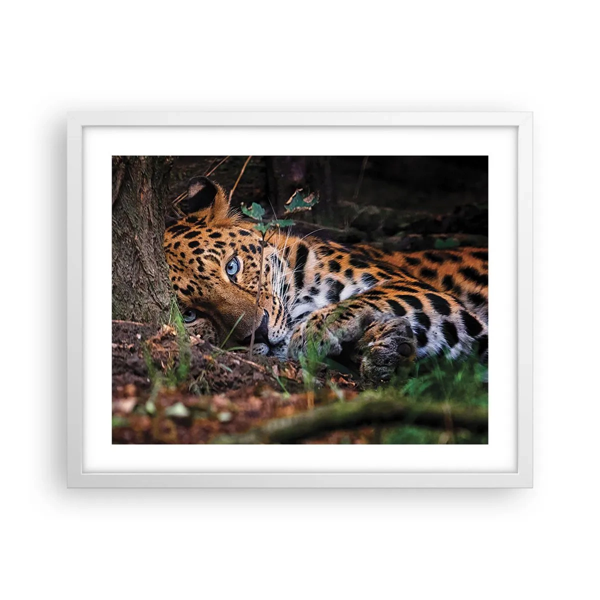 Plakat i hvid ramme - Stol på mig - 50x40 cm