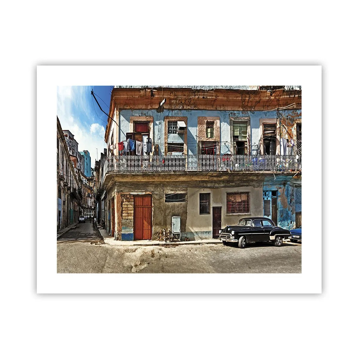 Plakat - Havana stemning - 50x40 cm