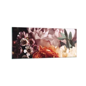 Billede på glas - Indhyllet i skønhed - 120x50 cm