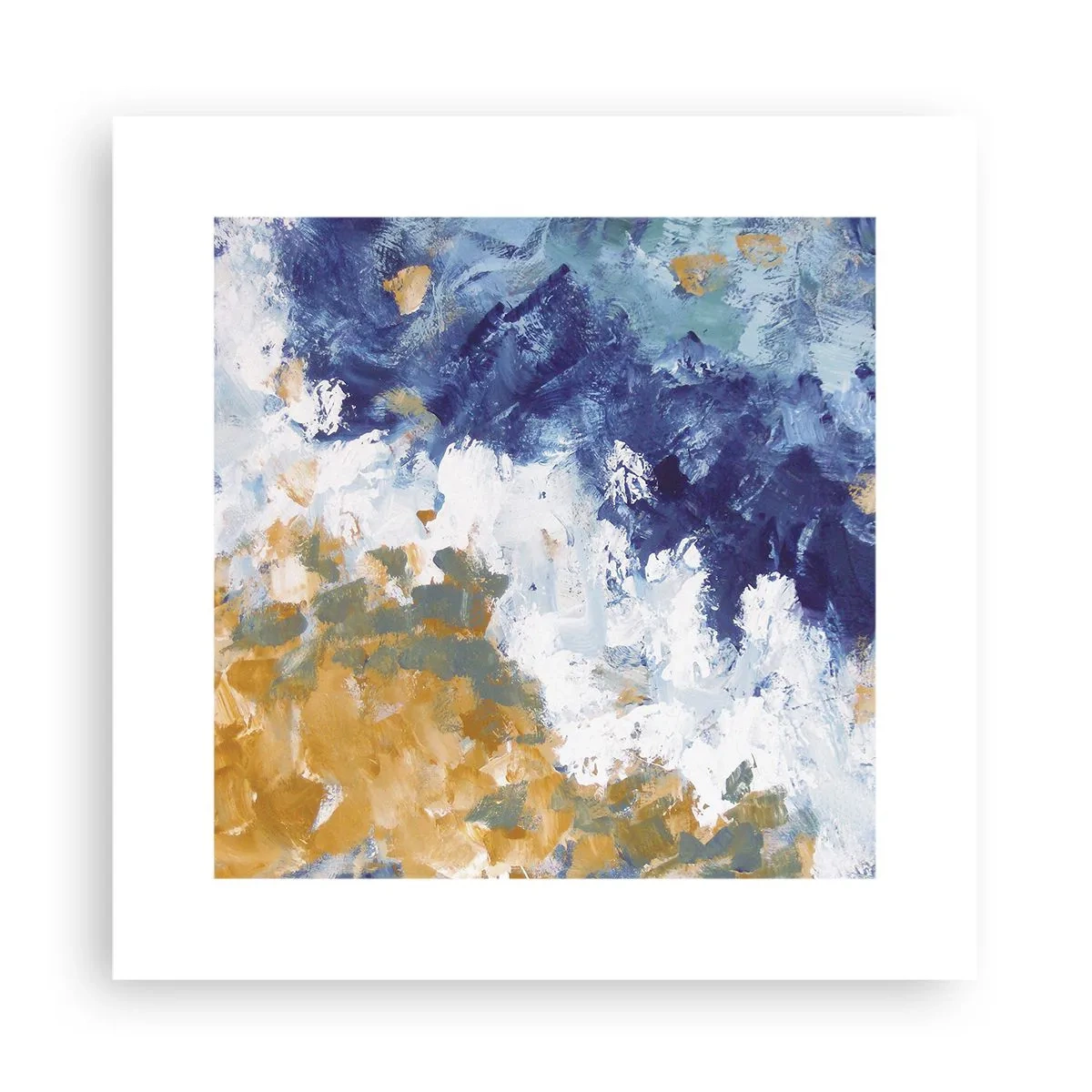Plakat - Elementernes dans - 30x30 cm