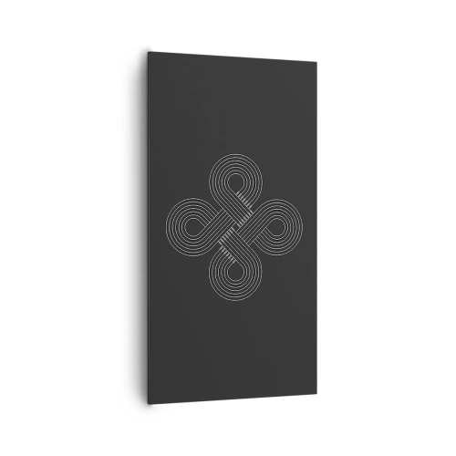 Lærredstryk - Billede på lærred - I den keltiske ånd - 65x120 cm