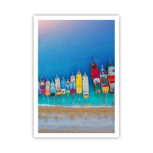 Plakat - Fra et fugleperspektiv - 70x100 cm