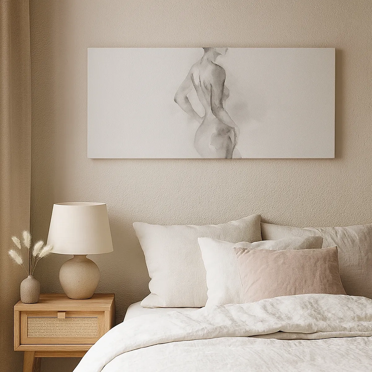 Lærredstryk - Billede på lærred - Smukt som et maleri - 30x30 cm