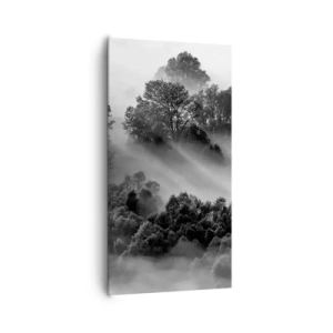 Lærredstryk - Billede på lærred - At vågne fra søvnen - 65x120 cm