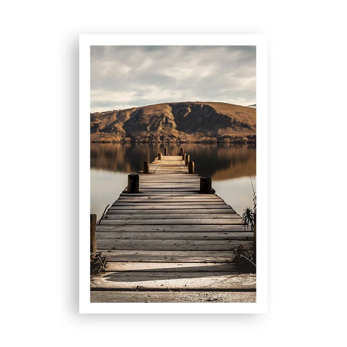 Plakat - Et landskab i stilhed - 61x91 cm