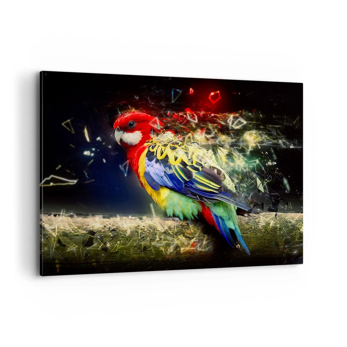 Lærredstryk - Billede på lærred - Budbringeren af udstråling - 100x70 cm