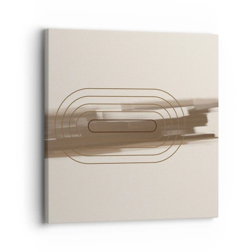 Lærredstryk - Billede på lærred - Et pust af gråvejr - 30x30 cm