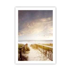 Plakat - Et rum af ro og fred - 50x70 cm