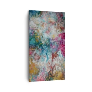 Lærredstryk - Billede på lærred - I fuldt flor - 45x80 cm