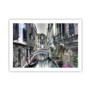 Plakat - I århundreder i tavs drømmeri - 70x50 cm