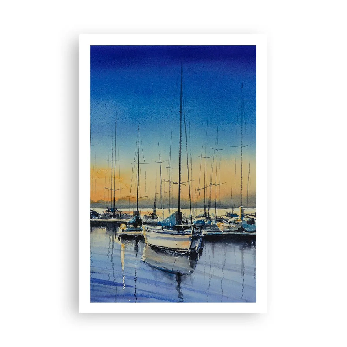 Plakat - Slutningen på en god dag - 61x91 cm