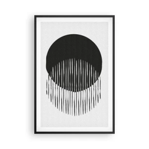 Plakat i sort ramme - Hans alter ego - 61x91 cm