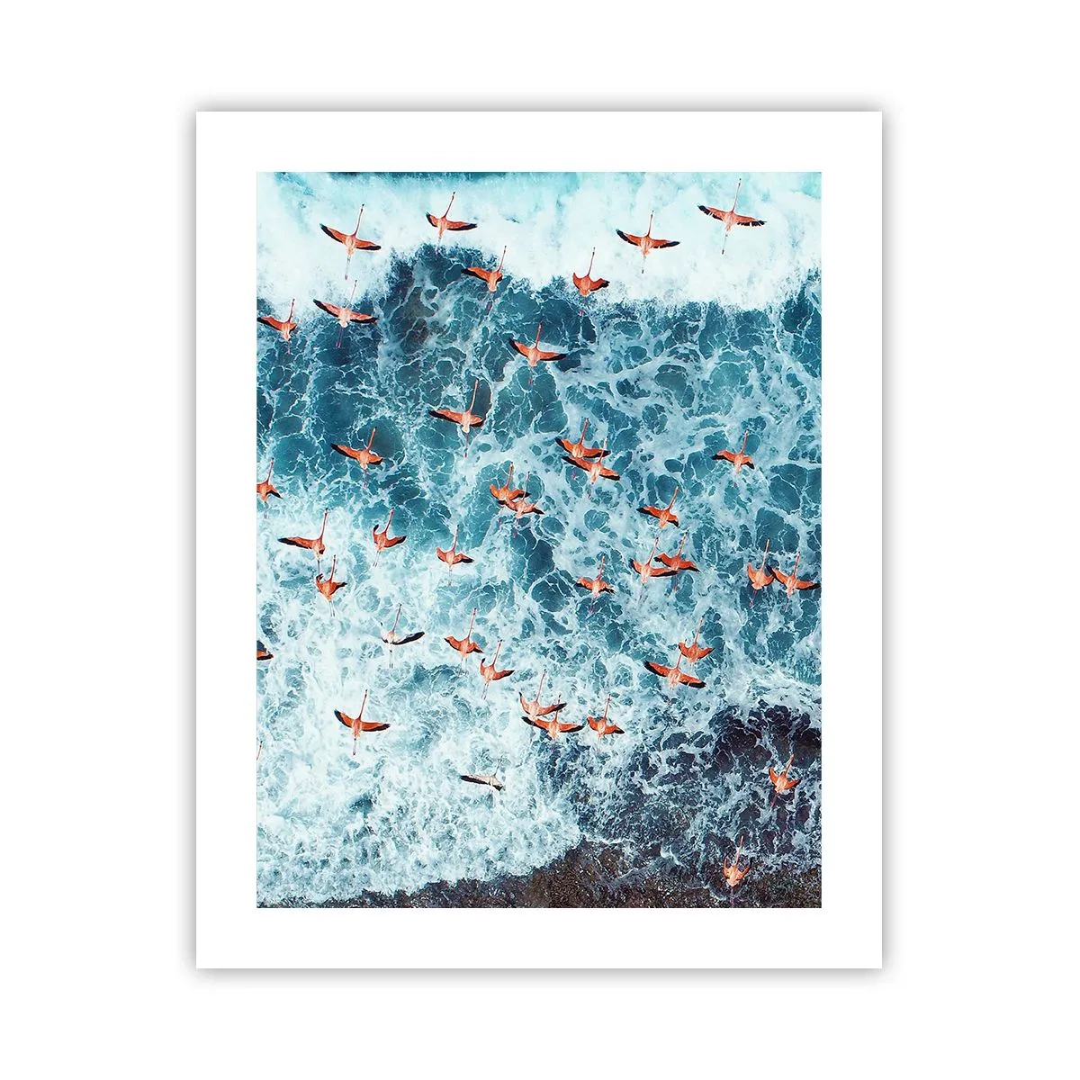 Plakat - Parade ved havet - 40x50 cm