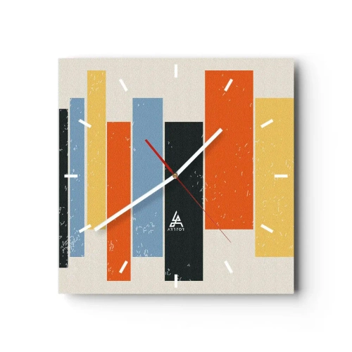 Vægur, Uret - Optagelse af musik - 30x30 cm