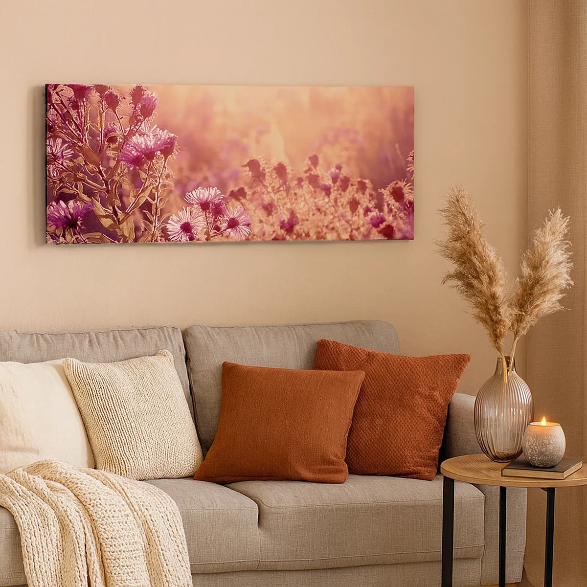 Lærredstryk - Billede på lærred - Før sommeren er forbi - 30x30 cm